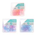 thumbnail image 1 of 60pcs Small Mini Paperclip Kawaii Candy Color Clear Stationery Binder Clip Tab, 1 of 4