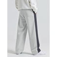 thumbnail image 2 of GINGTTO Men's Sweatpants Loose Fit Elastic Waist With Pocket Drawstrings Grey Soft And Warm, 2 of 6