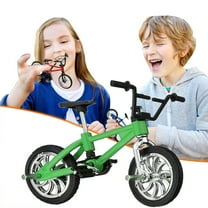 Kcavykas Toys Christmas Gift Green Little Scale Die-Cast Alloy Mini Mountain Bike Finger Bicycle Model Toy Desktop Decoration Crafts for Cycling Lovers Stocking Stuffers Gifts