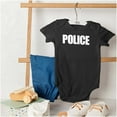 thumbnail image 4 of Police Officer Law Enforcement Cop Romper Boys or Girls Infant Baby Brisco Brands 18M, 4 of 6