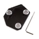 thumbnail image 2 of Soporte De Montaje Lateral Para Motocicleta CNC Soporte De licencia Para / X 2014 2015 Negro DYNWAVEMX Placa de extensión de pata de cabra, 2 of 7