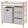 Infant Baby Storage Changing Table w/ 3 Basket