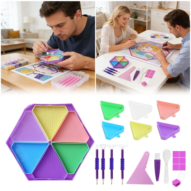 BotaniNest Plaque de Perceuse Rotative Multifonctionnelle Arts et Bricolage pour Enfants Éducatif Construction Construction