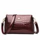 thumbnail image 3 of Bolso de mujer con partición de 3 capas, bolsos de lujo de cuero suave, bolsos de mujer, bolsos de mano cruzados de diseñador para mujer, bolsos de mano para mujer, 3 of 5