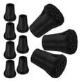 thumbnail image 1 of TABLZONE 10 Pcs Embouts en Caoutchouc Tpr Type Canne pour Accessoires de Randonnée et de Randonnée, 1 of 8