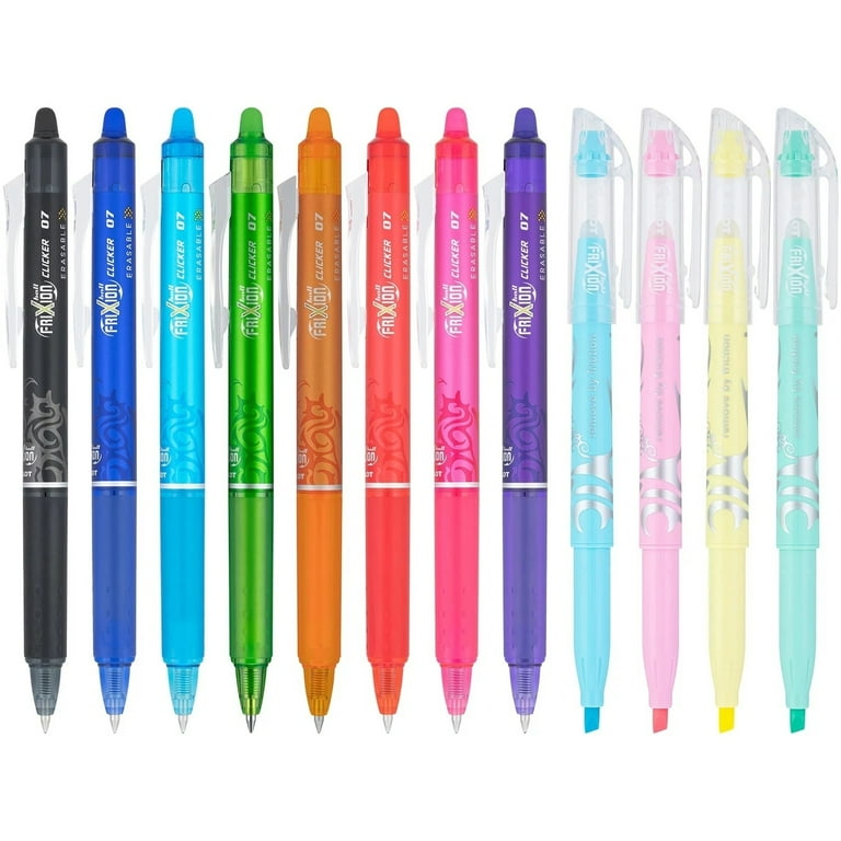 Markery Frixion Colors 12 Pennarelli Cancellabili - Punta Tonda 0,39-0,7 Mm, Inchiostro Termosensibile, Colori Vivaci, Ideali Per Scuola E Ufficio - 4