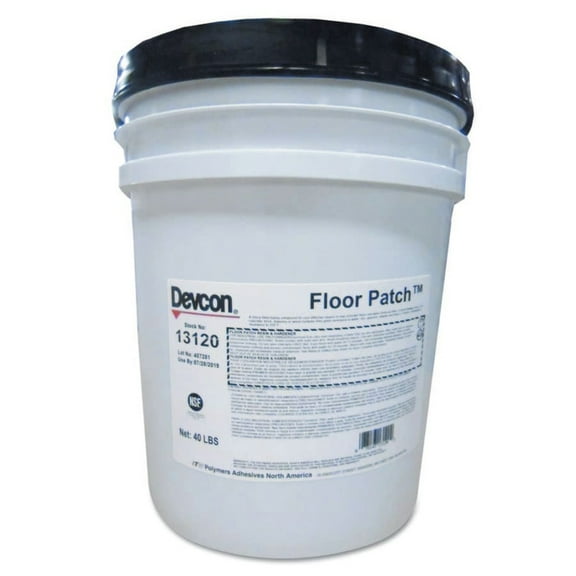 Devcon Concrete Repair Compound, Pail, Gray, Floor Patch 13120