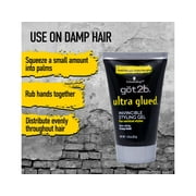 got2b Ultra Glued Invincible Styling Gel Hair Gel 1.25 oz (Pack of 2)