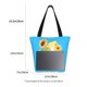 thumbnail image 3 of Fotbe Sunflower Gnomes 3 Bolsa de Playa con Estampado, Bolsa de Hombro, Bolsa de Mano Espaciosa, Bolsa de Viaje Ligera, Bolsa de Compras Versátil, 3 of 6
