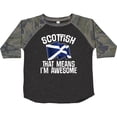 thumbnail image 3 of Inktastic Scottish Pride Scotland Flag Boys or Girls Toddler T-Shirt, 3 of 5