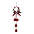 thumbnail image 1 of Adorno colgante de campana navideña, adorno decorativo para de , decoración colgante para ventanas exteriores, puertas de año Nuevo, colgante de anillo, 1 of 8