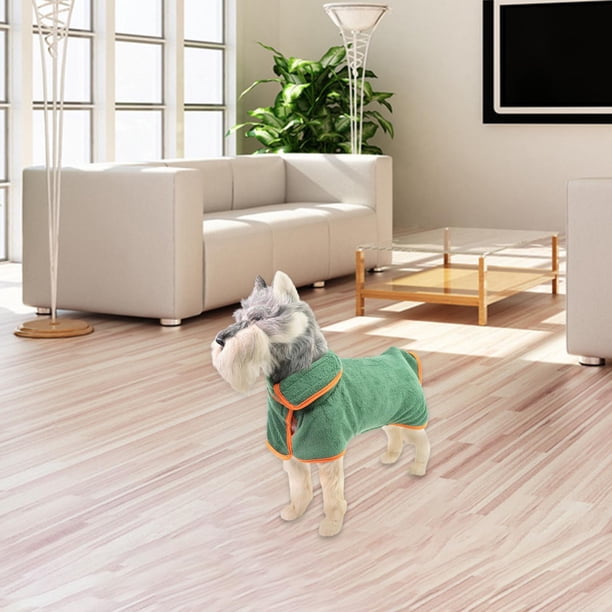 Albornoz para perros Colco toalla de secado microfibra cálido suave