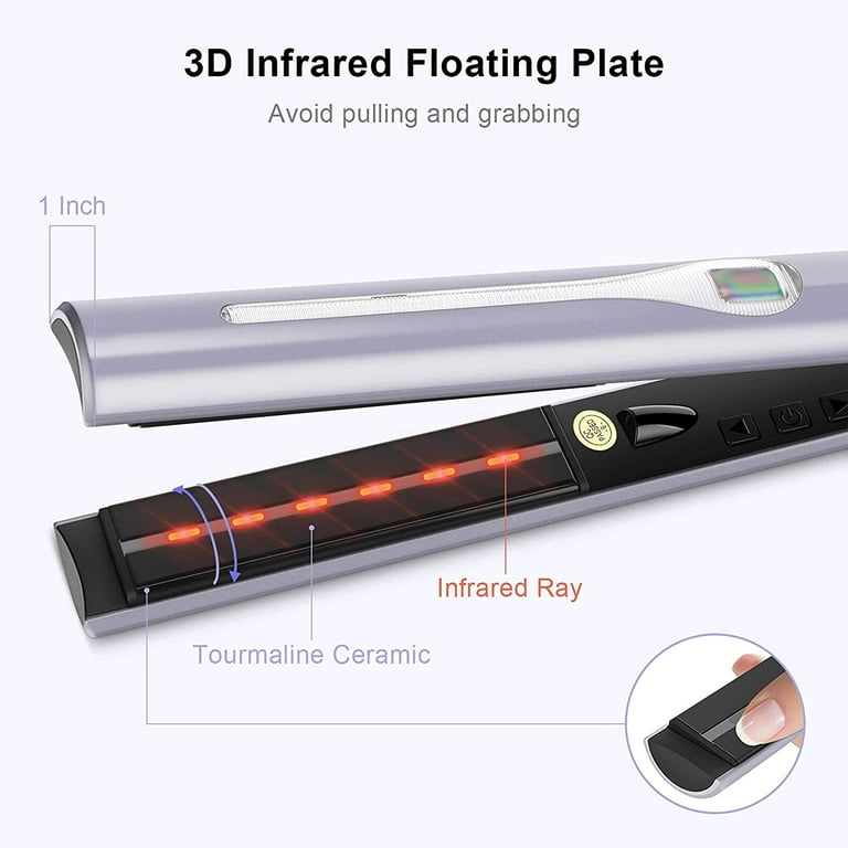 Titanium top ceramic tourmaline