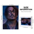 thumbnail image 4 of Johnny Depp Jigsaw Puzzle 1000 Pieces Wooden Puzzle Home Decor Birthday Party Gift, 4 of 8