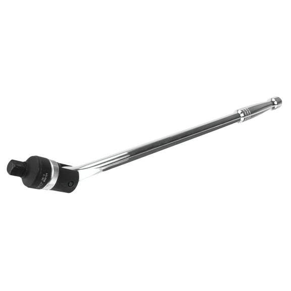 Performance Tool W32124 1/2-in Drive High Torque Flex Head Breaker Bar, Silver