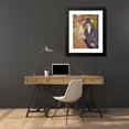 thumbnail image 4 of Henri de Toulouse-Lautrec 19x24 Black Modern Framed Museum Art Print Titled - The Englishman (William Tom Warrener, 1861-1934) at the Moulin Rouge (1892), 4 of 5