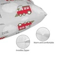 thumbnail image 3 of Kdxio Cotton Pillow Cases 14"x20" Pillowcases,Soft and Breathable Bedroom Pillow Cases-Trains-No Pillow Core, 3 of 5