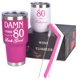 thumbnail image 4 of MEANT2TOBE Juego de Vasos Fabulosos y 80: Regalo de Cumpleaños Número 80 Perfecto para Mamá, Hermana, Ella: ¡idea Única de Regalo de Cumpleaños Número 80 para Mujeres!, 4 of 6