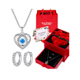 thumbnail image 1 of Regalos Xtellar  Para Mujer,collar Y Aretes Corazón, 1 of 3