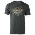 thumbnail image 2 of Men's Stewart-Haas Racing Team Collection Heathered Charcoal Aric Almirola Vintage Rookie T-Shirt, 2 of 3