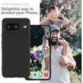 thumbnail image 5 of KOMI Silicone Case for Google Pixel 8 5G, Shockproof, DustProof - Black, 5 of 5