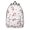 Unicorn and Flower, variant on Unicorn and Wing Pink Pattern Backpack for School, Cute School Bag with Adjustable Shoulder Straps and Padded Back, 15.7"x11.8"x5.5"