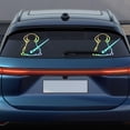 thumbnail image 6 of Yunuuuoa Cute Dog Rear Windshield Wiper Decal Sticker, Car Back Window Decoration, Funny Pet Lover Car Accessory, Vinyl Decal for Auto Truck SUV Vehicle, 6 of 6