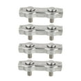 thumbnail image 4 of COSMOBETTY Metal Cable Clamps Silver 4Pcs 2.95x1.10x0.90Inch, 4 of 8