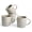 Matcha Green, variant on Famiware Meteor 4 Pieces Mug Set, Peacock Green