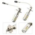 thumbnail image 3 of 2PCS H3 LED Car Bulbs White LED 10SMD 5630 Car Fog Light Driving DRL Auto Lamp, 3 of 11