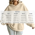 thumbnail image 2 of cocolona Oversized Hoodies for Women Long Sleeve Pullover Solid Color Sweatshirts Casual Hooded Fall Trendy Outfits, 2 of 7