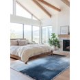 thumbnail image 2 of Blue Color Block Area Rug for Bedroom 2.7x5 Ft Abstract Shabby Modern Art Super Soft fuzzy Throw Rug Non-Slip Fluffy Plush Indoor Floor Carpet for Living Room Nursery Home Decor, 2 of 8