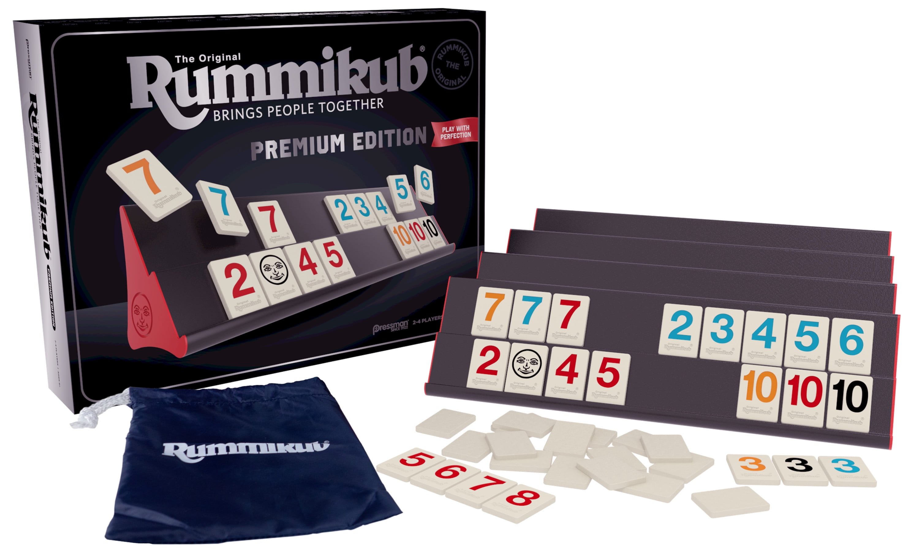Rummikub with Bonus Jokers Game, Classic, Pressman