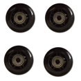 thumbnail image 1 of 4 Pcs Patins à Roulettes Roues en Caoutchouc Antidérapants Silencieux Résistants à l'Usure Accessoires de Patins à Roulettes, 4*Patins à Roulettes, Noir, 1 of 6