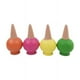 thumbnail image 1 of Juego de 4, Gotero para plantas y maceteros de interior, Globo de riego, Amarillo, Verde, Rosa, Naranja, 1 of 5