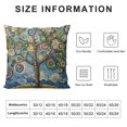 thumbnail image 6 of Nawypu  Custom Fashion Home Decor Pillowcase Colorful Painting Trees European Square Throw Pillow Cover Cushion Case One Sided Print 2pc, 6 of 6