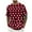 Wine, variant on fatyb Mens Stylish T-Shirts Print Short Sleeve Casual Tops Crew Neck Loose Summer Blouses for Men