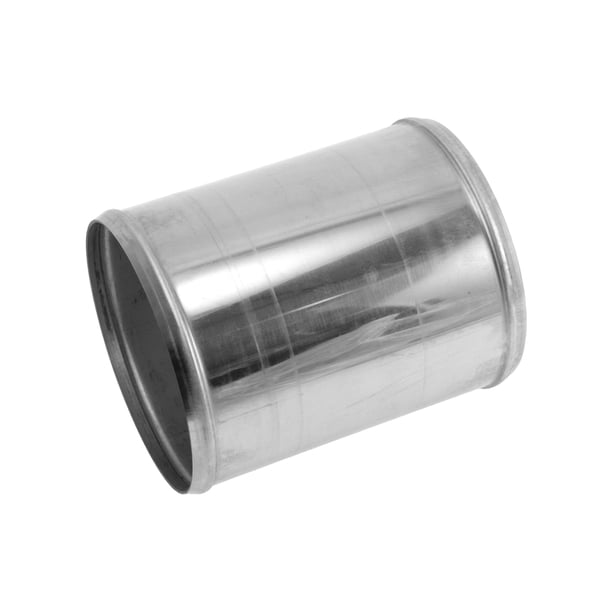 Tubo de escape recto de 4.02″ Unique Bargains T201 Acero inoxidable Tubo de modificación de automóvil personalizado DIY Longitud de pierna de 5″ Con bead roll doble Pulido de superficie