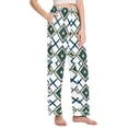 thumbnail image 2 of FORMRS Women's Pajama Pants with Pockets Soft Comfy Loungewear Sleep Bottom, Sizes S-2XL, Gold Geometric Pattern, 2 of 8