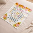thumbnail image 4 of Customizaholic Personalized 75th Birthday Blanket for Woman, You Have Been Loved Floral Fleece Throw, Custom Name & Age Gift for Mom, Grandma, 4 of 8