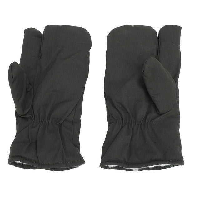 Guantes Cálidos, Paseos de Terciopelo Engrosado Guantes de Invierno A Prueba de Frío para Manejar la Carga de Montañismo