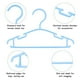 thumbnail image 3 of Juego de 100 Perchas de plástico para bebé, Perchas para clóset, Perchas para niños, Perchas pequeñas, 3 of 6