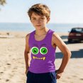 thumbnail image 2 of Niños Niños Niños Moda Lindo Gradiente Impresión Suave Camisola sin Mangas para el Uso Casual Y Ocasiones Especiales, 2 of 8