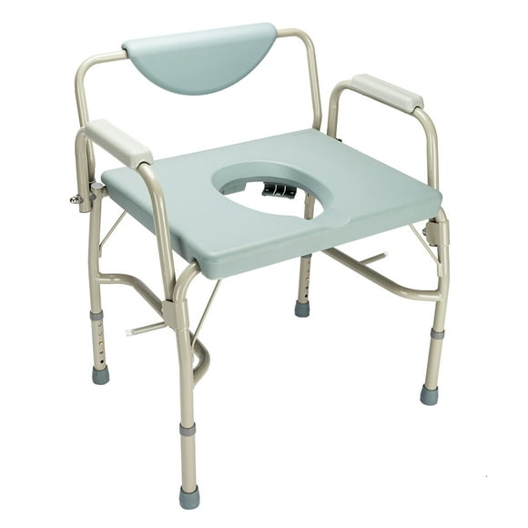 Bariatric Drop Arm Commode