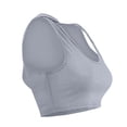 thumbnail image 3 of Lindreshi Crop Tops for Women Women's Casual Low Collar Hooded Sleeveless Garment Pullover Tops Blouse, 3 of 8