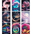 thumbnail image 2 of BESTSKY Diamond Art,30x40cm Full Drill Diamond Diamond Painting,3D Effect Stunning Artwork Painting Kits for Adults,Style7, 2 of 5