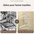 thumbnail image 4 of Dianli up to 60% off Gifts Clothes Rack Storage - Weapon Non-perforated Balcony Finishing Multi-function Household Telescopic Wall-mounted Wall-mounted Clothes Storage Rack Holiday Deals, 4 of 9