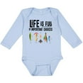 thumbnail image 3 of Inktastic Fishing Life is Full of Important Choices Boys or Girls Long Sleeve Baby Bodysuit, 3 of 5