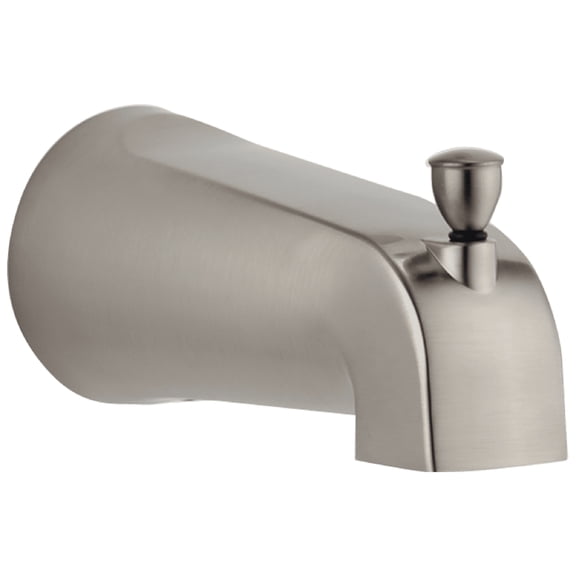 HIBIBUD Tub Spout Showering Component Faucet in Brushed Nickel Bathtub Faucet