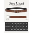 thumbnail image 5 of Maikun Men's Belt Reversible Leather Belts for Men One Belt Reverse For 2 Sides Classic Dress Casual Belts, 5 of 6